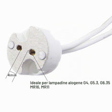 Carica l'immagine nel visualizzatore di Gallery, FineLED MR16 G5.3 - Confezione da 10 attacchi portalampada a LED MR16 G5.3 Mr11 per lampadine alogene da 12 V e a LED, a