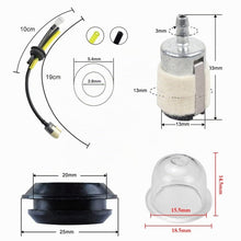 Carica l'immagine nel visualizzatore di Gallery, Decespugliatore Tubo Carburante, Tubo Carburante Serbatoio Decespugliatore Filtro Benzina,Flessibile del Carburante di R