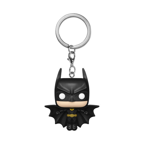 Funko Pop! Keychain: BM 85th - Batman - (Soaring) - Batman 1989 - Mini Figura in Vinile da Collezione Novità Portachiavi - Riempitivi per Calze - Idea Regalo - Merchandising Ufficiale - Movies Fans