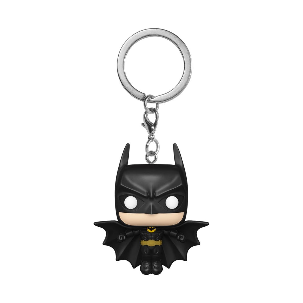 Funko Pop! Keychain: BM 85th - Batman - (Soaring) - Batman 1989 - Mini Figura in Vinile da Collezione Novità Portachiavi - Riempitivi per Calze - Idea Regalo - Merchandising Ufficiale - Movies Fans