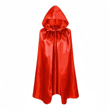 Carica l'immagine nel visualizzatore di Gallery, Proumhang Rosso Mantello con Cappuccio per Bambini e Bambine Mantello con Cappuccio Mantello da Strega Mantello da Vampi