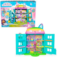 Carica l'immagine nel visualizzatore di Gallery, Gabby's Dollhouse, la Casa delle Bambole di Gabby a Tema Festa, 15 Pezzi a Tema Arcobaleno, Personaggi e Mobili per la Casa delle Bambole con Effetti Sonori, Alta 60 cm, 3+ Anni