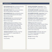 Carica l&#39;immagine nel visualizzatore di Gallery, by Amazon Alimento completo per gatti adulti, Selezione mista in gelatina, 4.8 kg, 48 Confezioni da 100g