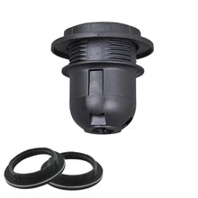 Carica l'immagine nel visualizzatore di Gallery, 4 Pcs E27 Anello Adattatore per Paralume Convertitore Anello Paralume Plastica per Lampada da Comodino Desk Lampade da T