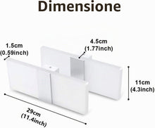 Carica l'immagine nel visualizzatore di Gallery, 2 Pezzi Applique da Parete Interno LED 12W 6000K, Bianco Freddo