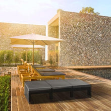 Carica l'immagine nel visualizzatore di Gallery, Bonna 2 copertura per lettino da giardino con coulisse regolabile, impermeabile, resistente ai raggi UV, antistrappo, pe