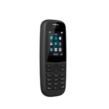 Carica l'immagine nel visualizzatore di Gallery, Nokia 105-2019 Dual Sim Black (TA-1174)