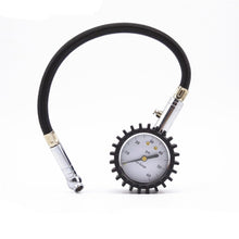 Carica l'immagine nel visualizzatore di Gallery, NUZAMAS Manometro per Pneumatici Premium, Auto per impieghi gravosi e Moto con Mandrini Flessibili - 60 PSI, Dimensioni compatte, Peso Leggero con valvola di Scarico
