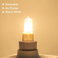Carica l'immagine nel visualizzatore di Gallery, Lampadine alogene G9 230V 42W (44W) 2800K Bianco caldo 560lm Lampadina a capsula G9 trasparente dimmerabile, confezione 