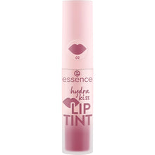 Carica l'immagine nel visualizzatore di Gallery, essence hydra kiss LIP TINT lunga durata idratante finish lucido (4 ml)
