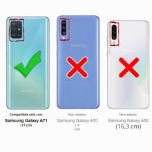 Carica l'immagine nel visualizzatore di Gallery, Oprimio Custodia trasparente per Samsung A71 [cover in silicone] [%100 trasparente] [materiale tedesco] [ultra sottile] 