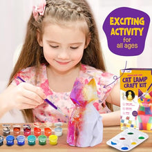 Carica l'immagine nel visualizzatore di Gallery, DIY-LAOESE Kit Lampada Gatto 3D Set Pittura Giocattolo Bambini, Giochi Creativi bambina 6 7 8-12 Anni, Creativi Gadget Compleanno Cat bambini, Idee Regalo Bambina 3 4 5 6 7 8 9 10 11 12+ Anni