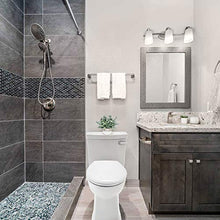 Carica l'immagine nel visualizzatore di Gallery, Sedile WC Copriwater Universale, Himimi Chiusura Ammortizzata Tavoletta WC con Sgancio Rapido, Facile da Pulire, Toilet Seat Bagno in Plastica Antibatterico Bianco O Forma (440 x 375 x 54 mm)