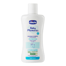 Carica l'immagine nel visualizzatore di Gallery, Chicco Baby Moments Set con Bagno Corpo da 200 Ml, Shampo Senza Lacrime da 200 ml, Pasta Lenitiva da 100 Ml, Idea Regalo