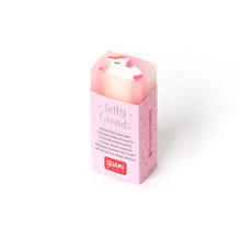 Carica l&#39;immagine nel visualizzatore di Gallery, Legami - Gomma Profumata, Jelly Friends, 2,2x5 cm, Tema Unicorn, Aroma Zucchero Filato, Cancellatura Morbida e Pulita