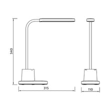Carica l'immagine nel visualizzatore di Gallery, Philips LED Lampada da Tavolo Bucket, Dimmerabile, Batteria da 1400 mA, 3000-5700K, 7W, Bianco