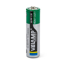 Carica l'immagine nel visualizzatore di Gallery, Velamp R6/4BP Pila Zinco Carbone Stilo R6 AA, 1.5V, Verde