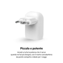 Carica l'immagine nel visualizzatore di Gallery, Belkin Caricabatteria da parete USB-C con PPS (30W), certificato USB-IF, ricarica rapida PD 3.0, caricatore USB C per iP
