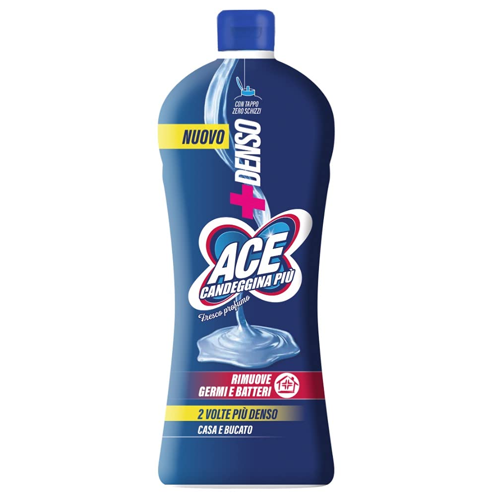 ACE Candeggina Più Denso Squeeze Fresco Profumo, Flacone da 1 litro