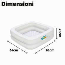 Carica l'immagine nel visualizzatore di Gallery, Bestway 51116 Bagnetto gonfiabile da viaggio 86cm x 86cm