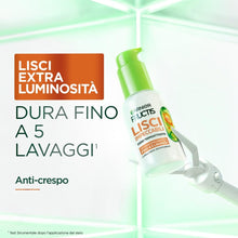 Carica l&#39;immagine nel visualizzatore di Gallery, Garnier Fructis Siero Termoprotettore, Per Capelli Lisci e Lucenti a Lungo, Resistenti all&#39;Umidità, Trattamento Lisciante alla Cheratina Vegetale e Olio di Argan, Lisci Cheratina, 50 ml