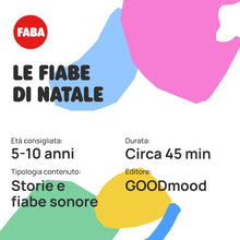 Carica l'immagine nel visualizzatore di Gallery, FABA Personaggio Sonoro Le Fiabe di Natale - Storie Sonore - Giocattolo, Contenuti Educativi, Versione Italiana, Bambini 4+ anni