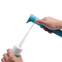 Carica l'immagine nel visualizzatore di Gallery, Amazon Basics Pistola sigillante per calafataggio, 310 ml, rapporto di spinta 12:1, manico in alluminio con grilletto di