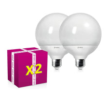 Carica l'immagine nel visualizzatore di Gallery, Superia Lampadina LED E27 Globo, 22W (Equivalenti 160W), Luce Naturale 4000K, Luminosa 2134 lumen, copertura opale G120,