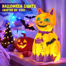 Carica l'immagine nel visualizzatore di Gallery, DIY-LAOESE Kit Lampada Gatto 3D Set Pittura Giocattolo Bambini, Giochi Creativi bambina 6 7 8-12 Anni, Creativi Gadget Compleanno Cat bambini, Idee Regalo Bambina 3 4 5 6 7 8 9 10 11 12+ Anni