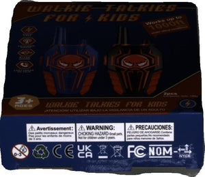 Toyokid Walkie-Talkie Bambini, Giochi Bambini 3 4 5 6 7 8 9 10 Anni Spider Walkie Talkie Regalo Bambino 3-10 Anni Giochi da Esterno per Bambini Giocattoli Bambino 3-10 Anni Regalo Compleanno Bambini