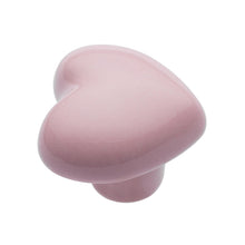 Carica l'immagine nel visualizzatore di Gallery, NAKUPENDA 6Pcs Manopole per Mobili Pomelli per Cassetti in Ceramica a Forma di Cuore Pomello in Ceramica per Cassetto Ca