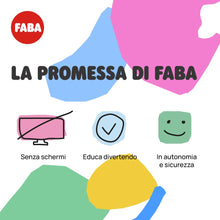 Carica l&#39;immagine nel visualizzatore di Gallery, FABA - Raccontastorie Bianco - Cantastorie per Bambini, Cassa Audio con Personaggio Sonoro Ele l&#39;Elefante, Gioco Educativo, Contenuti da 0 a 6 anni