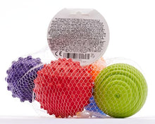 Carica l'immagine nel visualizzatore di Gallery, FANCY FancyBaby 6 palline sensoriali per neonati, Giochi educativi in aqua, Palla morbida, Idea regalo