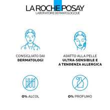Carica l'immagine nel visualizzatore di Gallery, La Roche Posay Toleriane Pulitore Viso e Occhi - 400 g