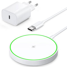 Carica l'immagine nel visualizzatore di Gallery, AMSKY 15W Magnetico Caricatore Wireless per iPhone Compatibile con Magsafe