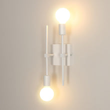 Carica l'immagine nel visualizzatore di Gallery, Riserva Applique da Parete Moderno Bianco E27 Lampada da Parete Industriale