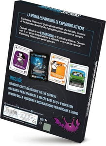 Asmodee - Imploding Kittens - Espansione Gioco di Carte Exploding Kittens, Edizione in Italiano