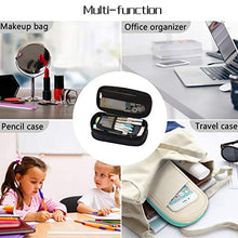 Carica l&#39;immagine nel visualizzatore di Gallery, Coolzon Zaino scolastico espandibile, astuccio di grande capacità, astuccio per matite, astuccio per cancelleria, borsa per trucchi, per ragazze, ragazzi, studenti, bambini e adulti, Grigio, Borsa