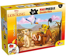 Carica l&#39;immagine nel visualizzatore di Gallery, Liscianigiochi Disney Puzzle Supermaxi 24, Lion King, 74105