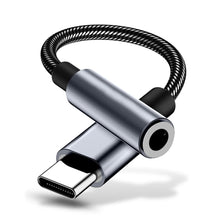 Carica l'immagine nel visualizzatore di Gallery, Unnderwiss Adattatore Audio USB C a Jack per Cuffie 3.5 mm, Compatibile con Galaxy S21 S21+ Note20 S20 Ultra, Huawei P40