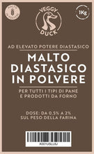 Carica l'immagine nel visualizzatore di Gallery, Veggy Duck - Malto Diastasico in Polvere (1Kg) | Elevato Potere Diastasico