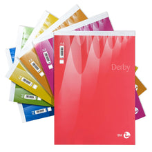 Carica l'immagine nel visualizzatore di Gallery, 10 Block Notes A4 BE MORE DERBY - 1R Righe senza Margine - Carta 60g - 60fg