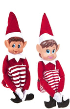 Carica l'immagine nel visualizzatore di Gallery, Set di 2-30,48 cm novità Naughty Girl And Boy Elves Behavin' Badly