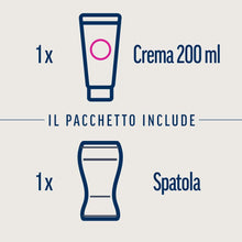 Carica l'immagine nel visualizzatore di Gallery, Veet Crema Depilatoria Pelli Sensibili, per Gambe, Braccia, Ascelle e Zona Bikini, 200 ml