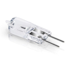 Carica l'immagine nel visualizzatore di Gallery, Lampadina Alogena G4 12V 20W 2800K Bianco Caldo Dimmerabile, G4 Bi-Pin Base Alogene a Capsule Lampadine per Cappa da Cuc