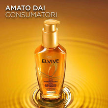 Carica l&#39;immagine nel visualizzatore di Gallery, L&#39;Oréal Elvive Trattamento, Per Capelli Normali o Secchi, Protegge da Aggressioni e Nutre la Fibra, Per Capelli Morbidi e Leggeri, Con Oli Preziosi di Marula e Camelia, Olio Straordinario, 100 ml