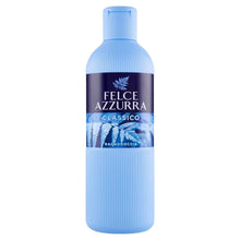 Carica l&#39;immagine nel visualizzatore di Gallery, Felce Azzurra - Bagnoschiuma Profumato Classico, Bagno Schiuma Detergente Delicato Idratante per Pelle Morbida con Note di Rosa, Lavanda e Patchouli, Bagnodoccia Dermatologicamente Testato, 650 ml