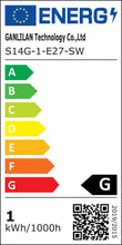 Carica l'immagine nel visualizzatore di Gallery, Genixgreen Lampadina LED E27 S14/ST45 Edison 1W a Filamento Luce Calda