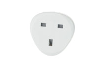 Carica l'immagine nel visualizzatore di Gallery, Electraline 70058 Adattatore da Viaggio Uk Verso Francia/Europa, Bianco