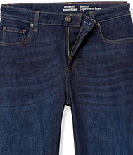 Carica l'immagine nel visualizzatore di Gallery, Amazon Essentials Jeans Elasticizzati a Vita Media Bootcut Vestibilità Aderente - colori fuori produzione Donna, Delavé Scuro, 44